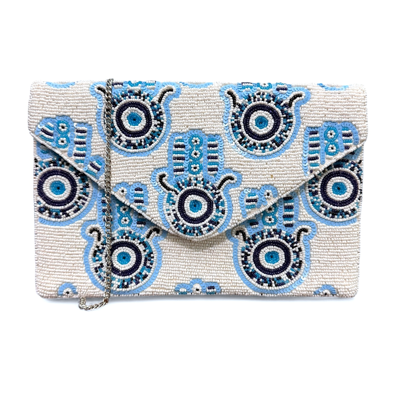 Hamsa Clutch Bag