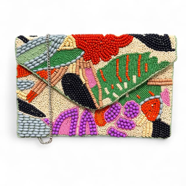 Petallic Clutch Bag